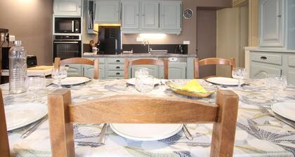 Maison champĂȘtre proche plages, animaux admis, parking