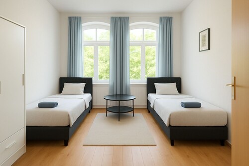 Apartment Halle city center - 4 room, kitchen, bathroom