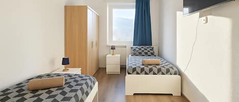 3 makuuhuonetta, vuodevaatteet