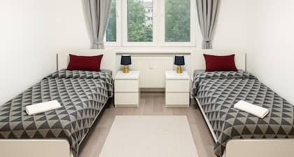 Monteurzimmer Merseburg Zentrum – 6 Betten