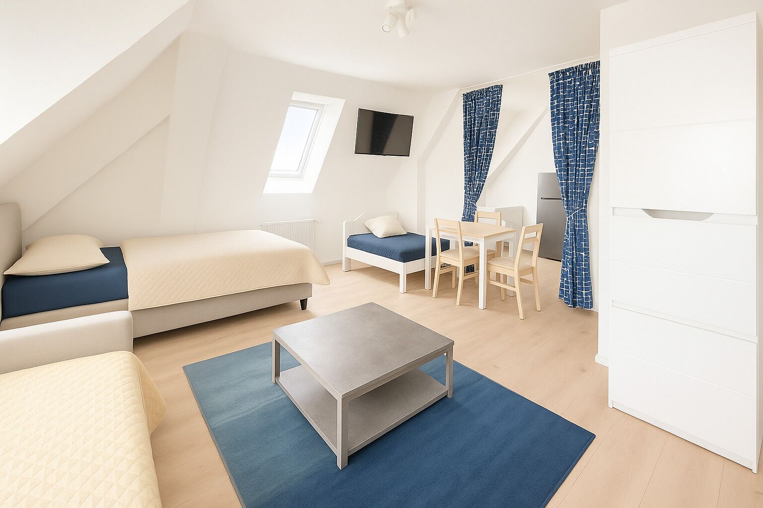 2 bedrooms, WiFi, bed sheets