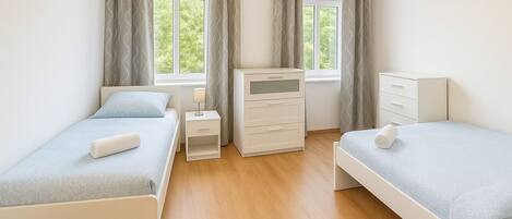 3 chambres, Wi-Fi, literie fournie