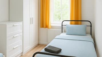 4 bedrooms, WiFi, bed sheets