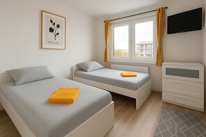 3 Schlafzimmer, WLAN, Bettwäsche