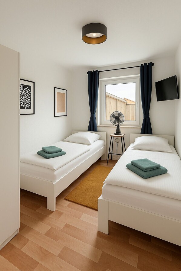 3 Schlafzimmer, WLAN, Bettwäsche