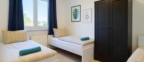 3 habitaciones, wifi y ropa de cama