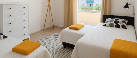 3 bedrooms, WiFi, bed sheets