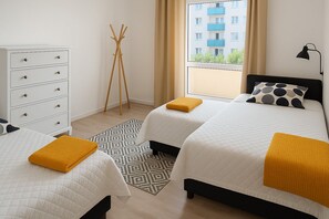 3 habitaciones, wifi y ropa de cama 