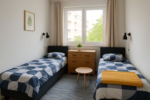 3 bedrooms, WiFi, bed sheets