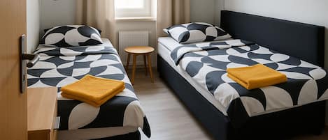 3 habitaciones, wifi y ropa de cama