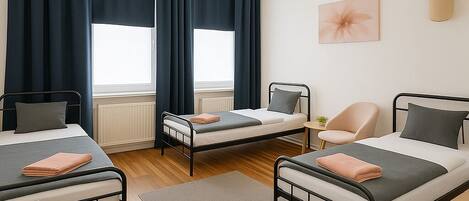 2 chambres, Wi-Fi, draps fournis