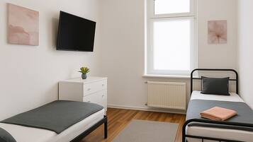 2 bedrooms, WiFi, bed sheets