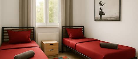 3 bedrooms, WiFi, bed sheets