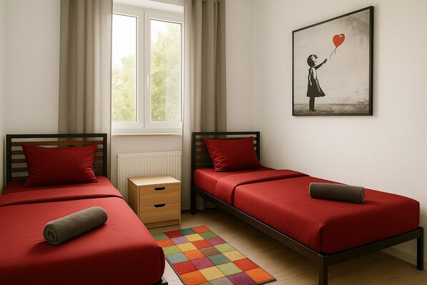 3 bedrooms, WiFi, bed sheets