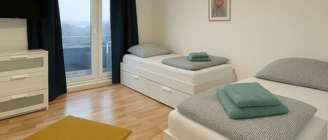 3 chambres, Wi-Fi, literie fournie