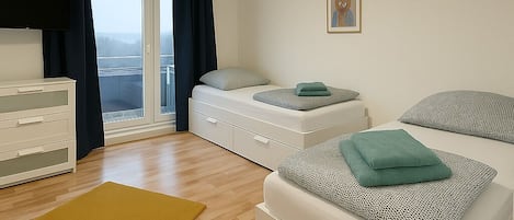 3 makuuhuonetta, Wi-Fi, vuodevaatteet