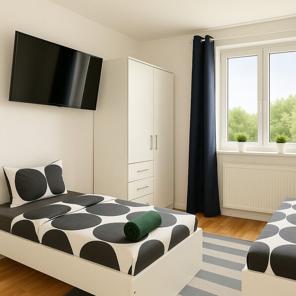 3 bedrooms, WiFi, bed sheets