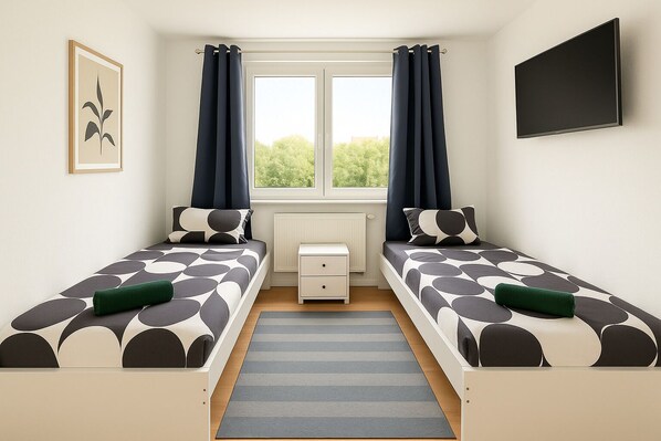 3 bedrooms, WiFi, bed sheets