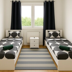 3 bedrooms, WiFi, bed sheets