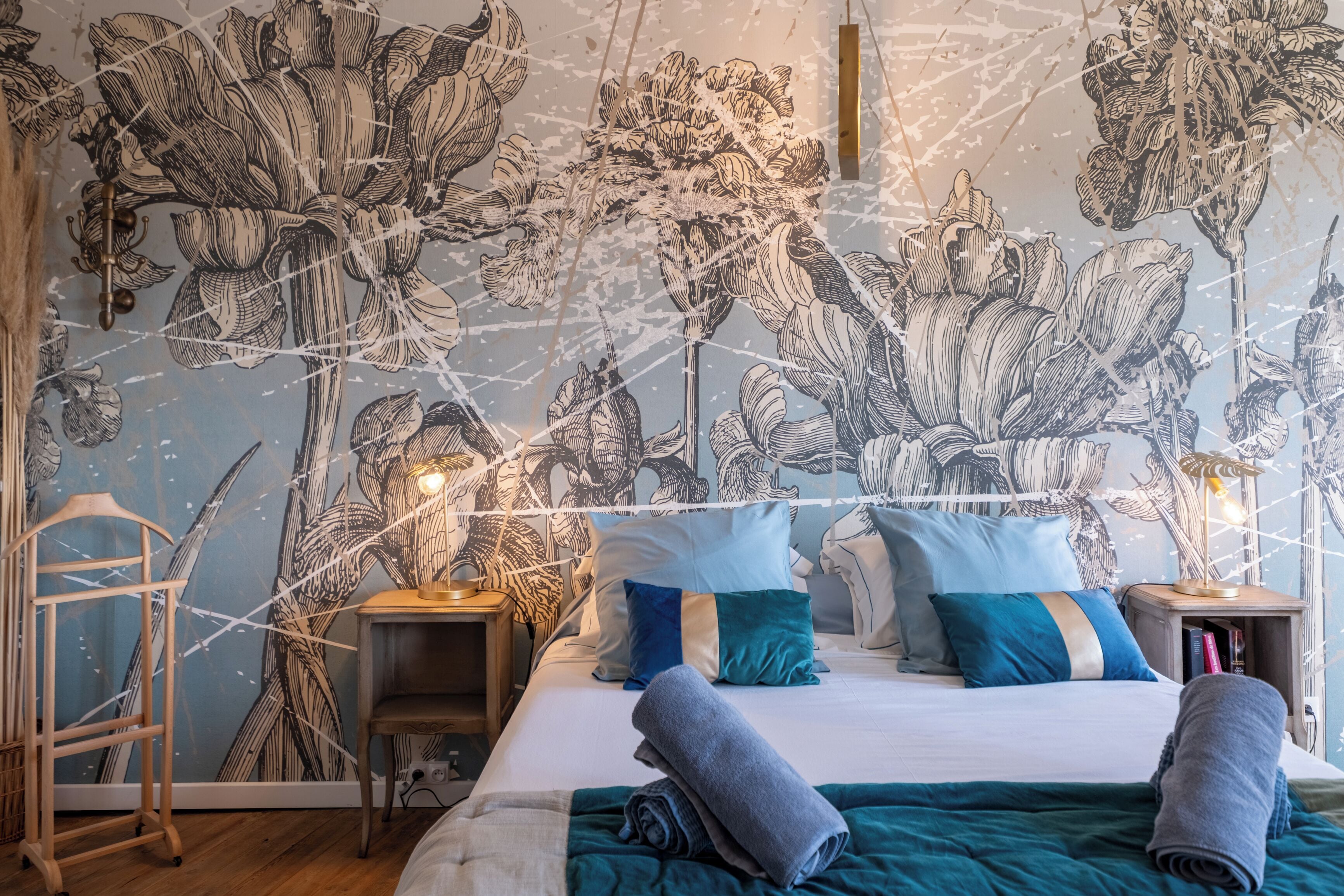 Wifi gratis y ropa de cama 