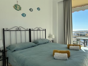 1 bedroom, iron/ironing board, travel crib, free WiFi