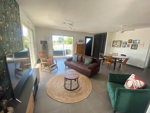 TV, table tennis, books