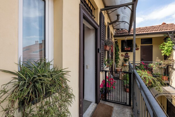 Fassade der Unterkunft