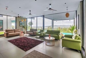 Sala de estar en el lobby