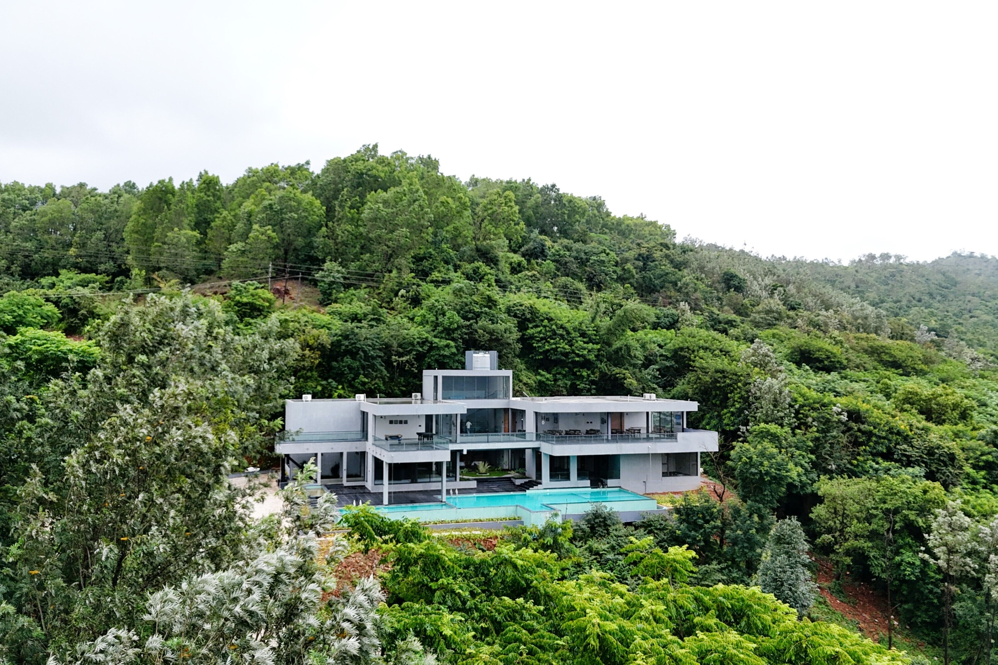 ด้านหน้าที่พัก