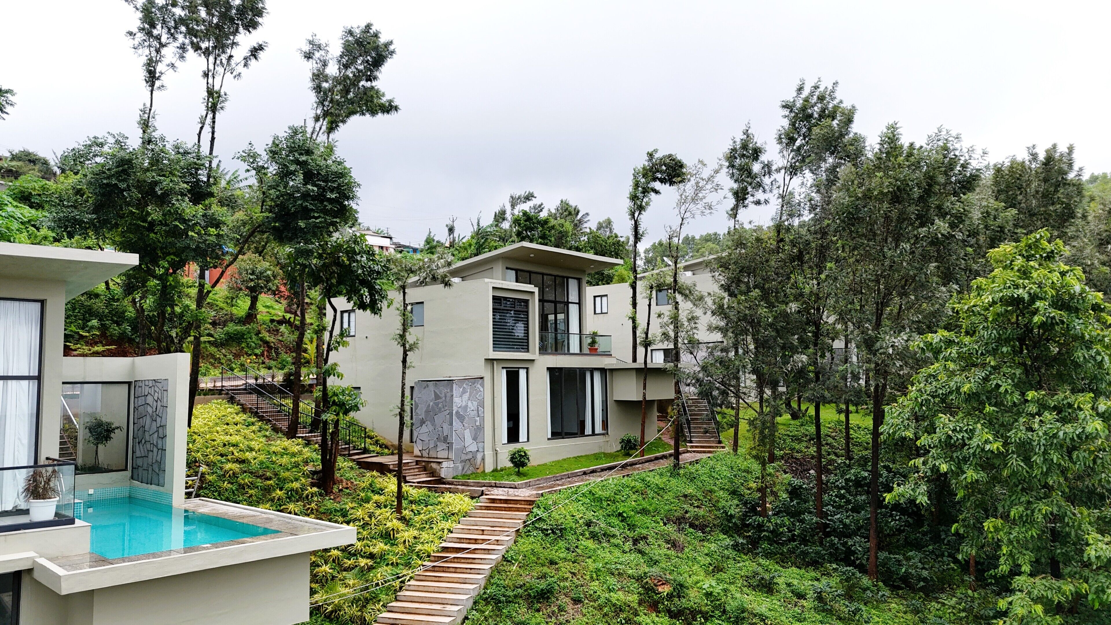 ทางเข้าที่พัก