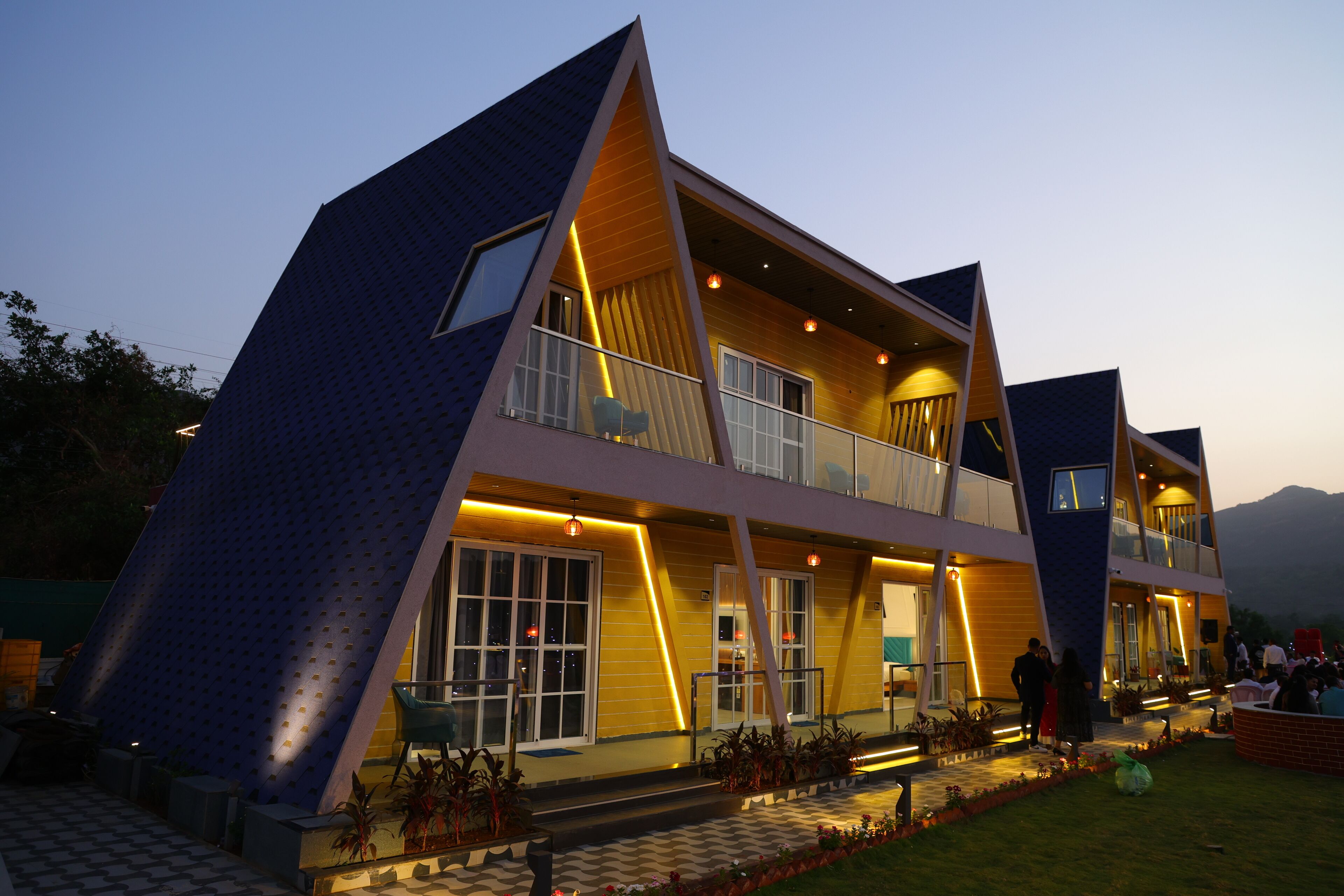 Façade de l’hébergement