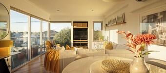 The Perth Summit – A Sepal Stay is a designer tri-level luxury residence in South Perth, offering epic city and river views, premium furnishings, multiple living areas, and an executive-level stay ideal for corporate, insurance, or family Guests.