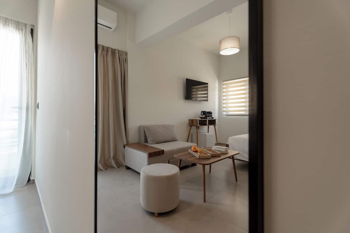 Suite junior | 1 habitación, tabla de planchar con plancha y wifi gratis