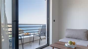 Junior-Suite, Meerblick | Bügeleisen/Bügelbrett, kostenloses WLAN