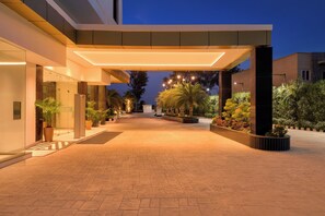 Entrada de la propiedad