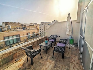 Apartment, 3 Bedrooms, Accessible, Smoking | Balcony - Modern 3 Bedroom Penthouse With Rooftop Views (Msida)