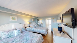 1 bedroom, desk, iron/ironing board, WiFi