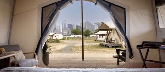 Island Glamping + Michelin dining & Skyline View