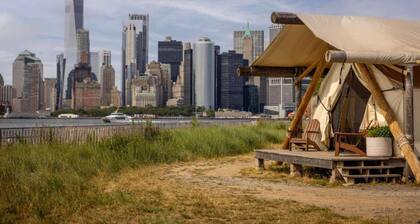 Island Glamping + Michelin dining & Skyline View
