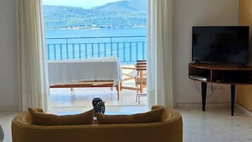 Smart TV, fireplace, table tennis