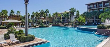 Una piscina climatizada