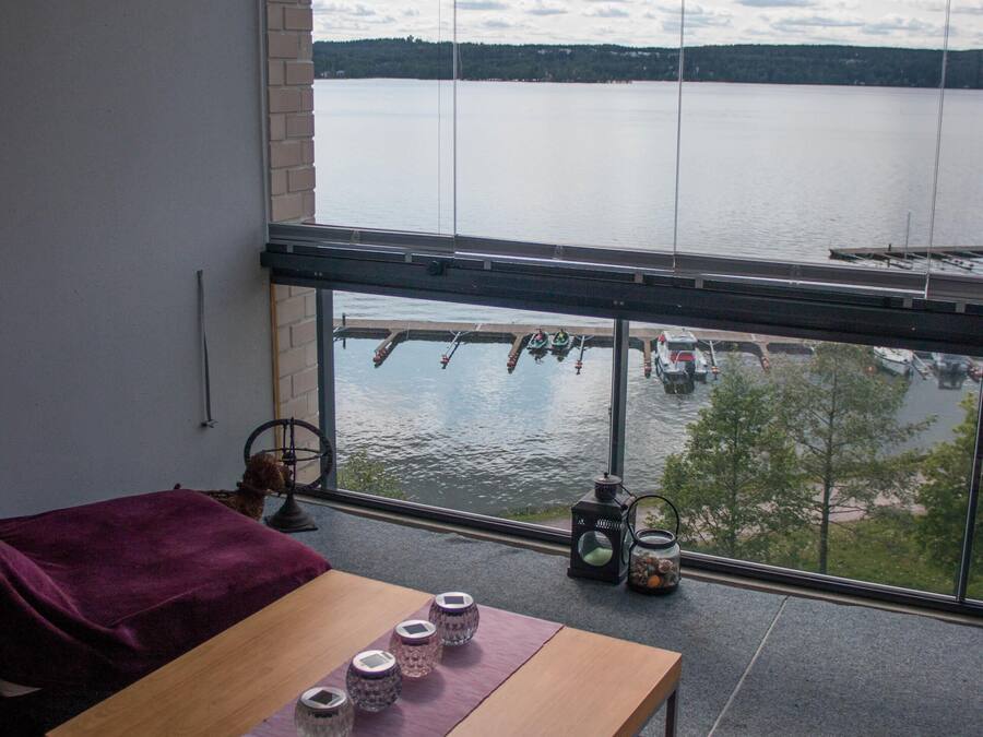 Deluxe Apartment, 2 Bedrooms, Lake View | Terrace/patio