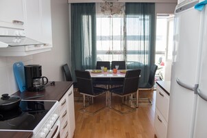 Deluxe Apartment, 2 Bedrooms, Lake View | Iron/ironing board, free WiFi