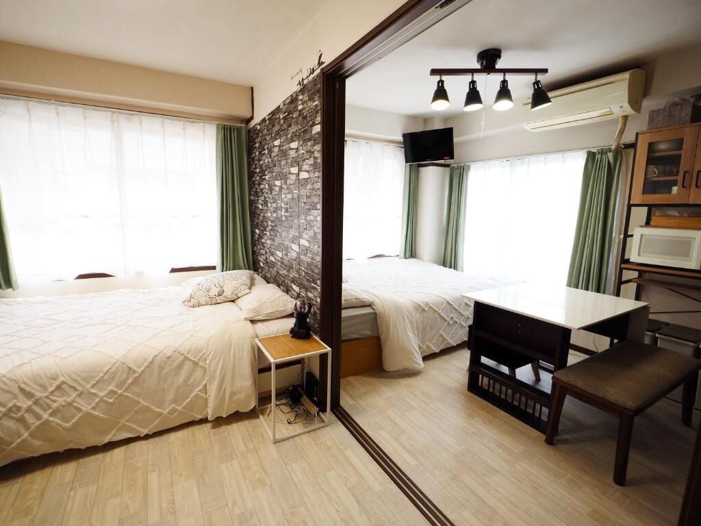 2 chambres, Wi-Fi, literie fournie