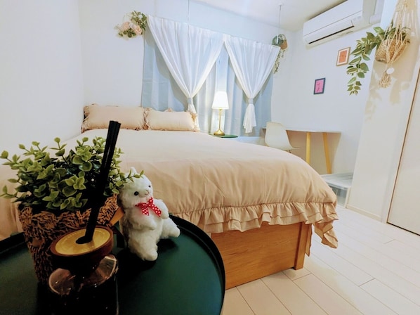 2 quartos, Wi-Fi, roupa de cama