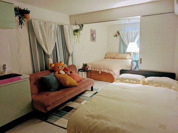 2 chambres, Wi-Fi, draps fournis