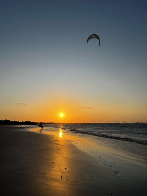 Solsenger og strandhåndklær