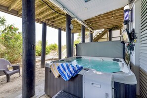 Baignoire à remous extérieure