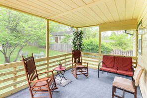 House (2 Bedrooms) | Front of property - 3 Mi to Dtwn Asheville: Duplex w/ Spacious Yard! (Asheville)