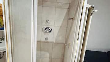 Shower, hair dryer